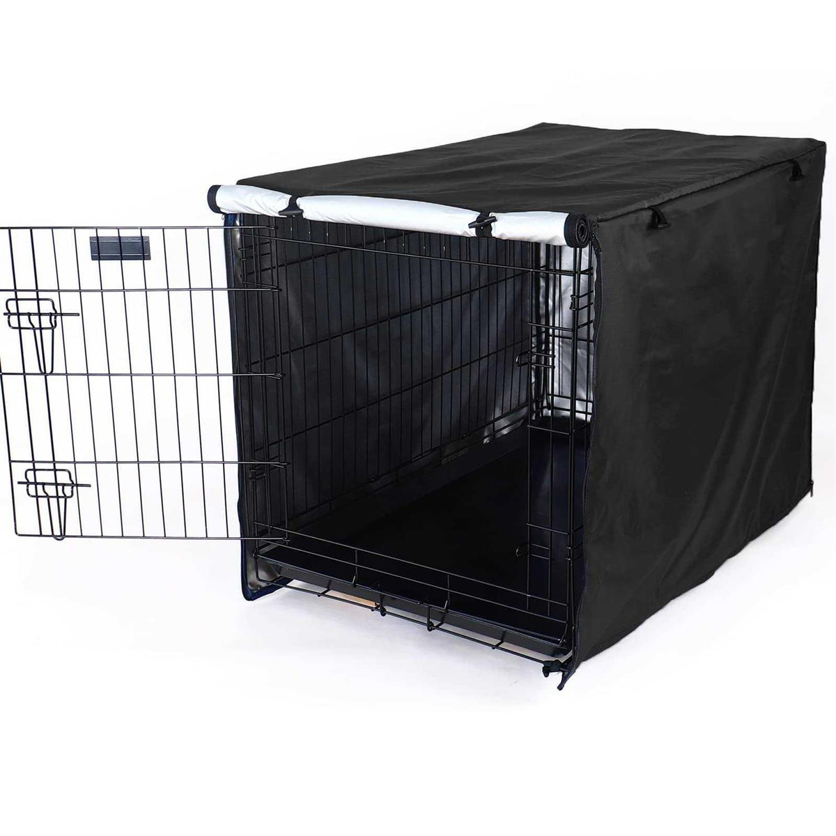 Durable Double Door Waterproof Anti-UV Dog Crate Cover W922939