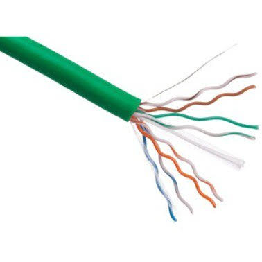 Cat5e Plenum Bulk Cable Spool 1000ft Green J78040