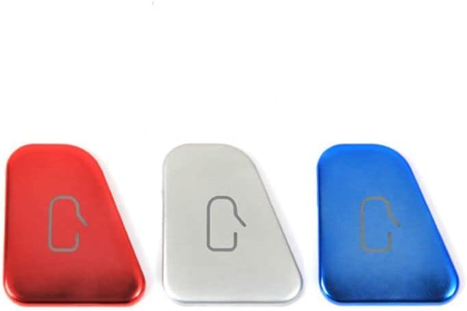 Red Window Lift Button Switch Sticker 11PCS G60488