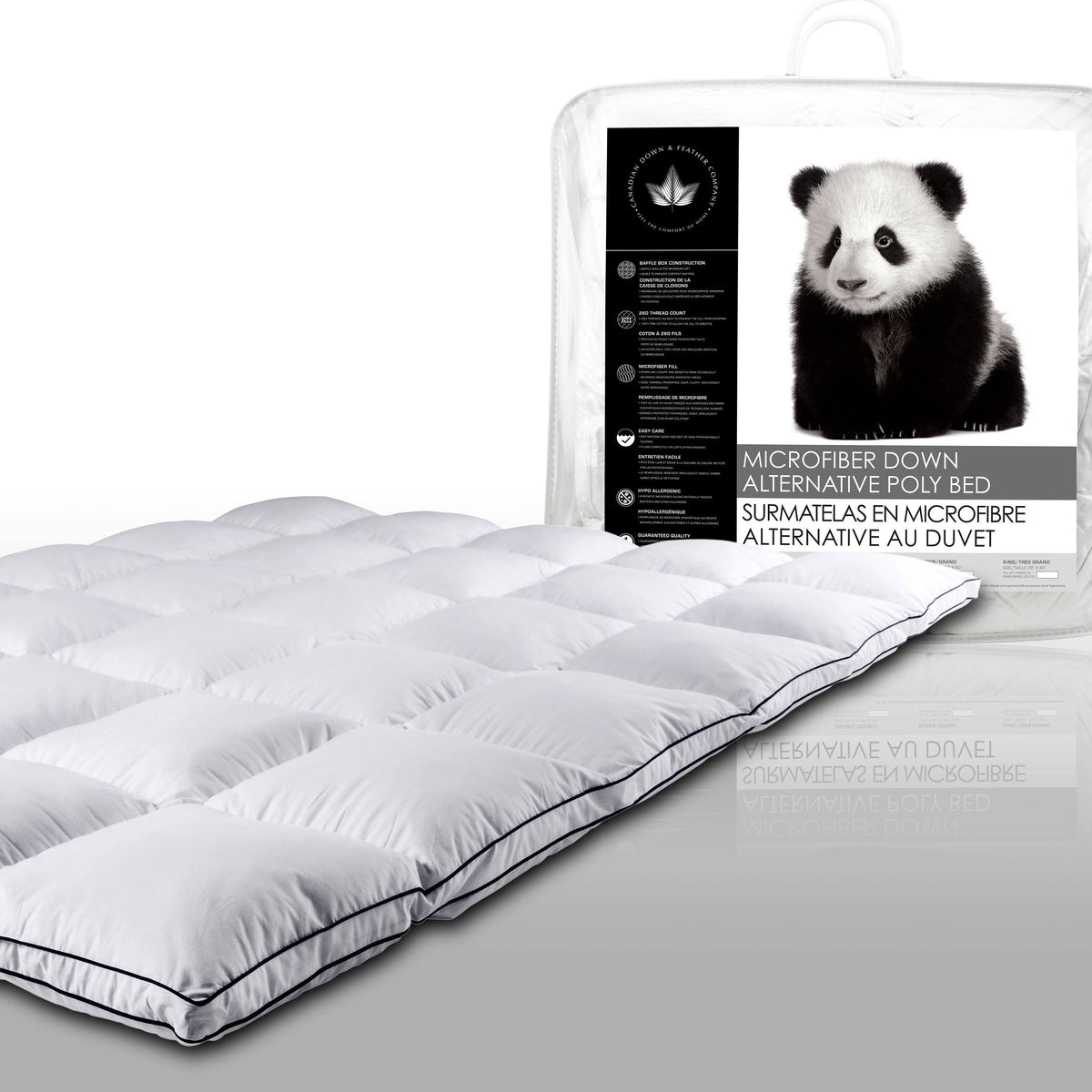 Queen Down Alternative Fiber Bed E612723