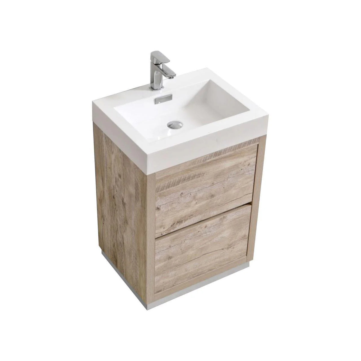 30 in. Free Standing Nature Wood Bathroom Vanity N1385