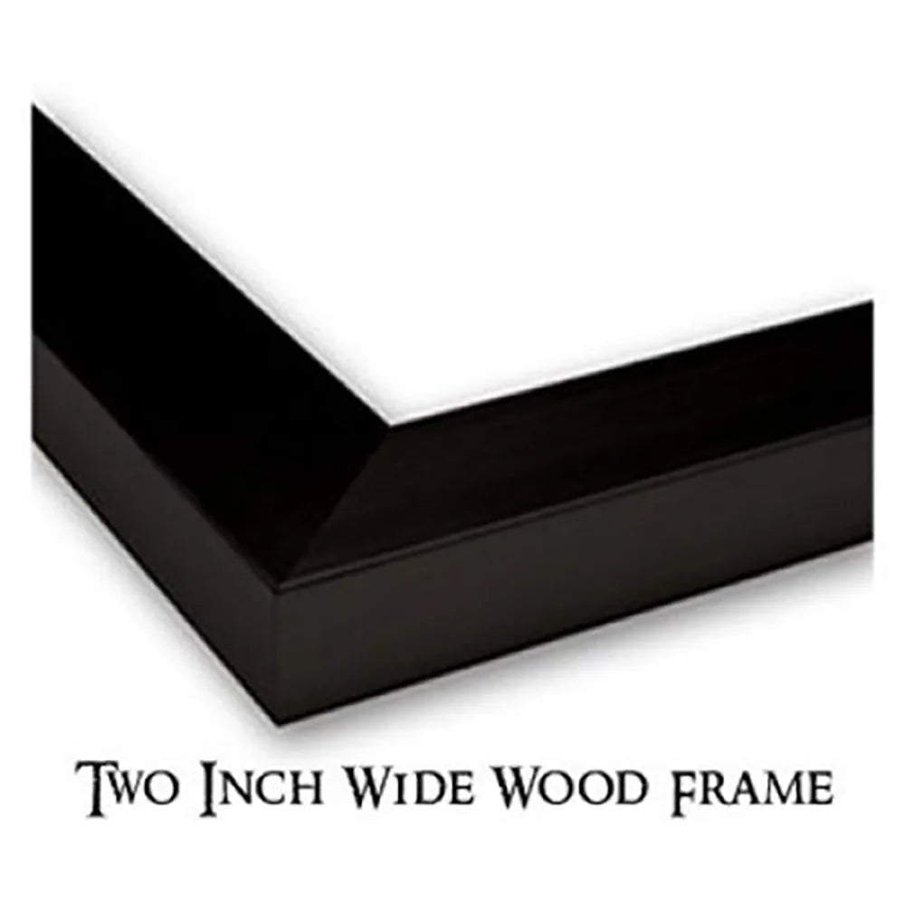 10x14 Black Framed Museum Art Print T1141
