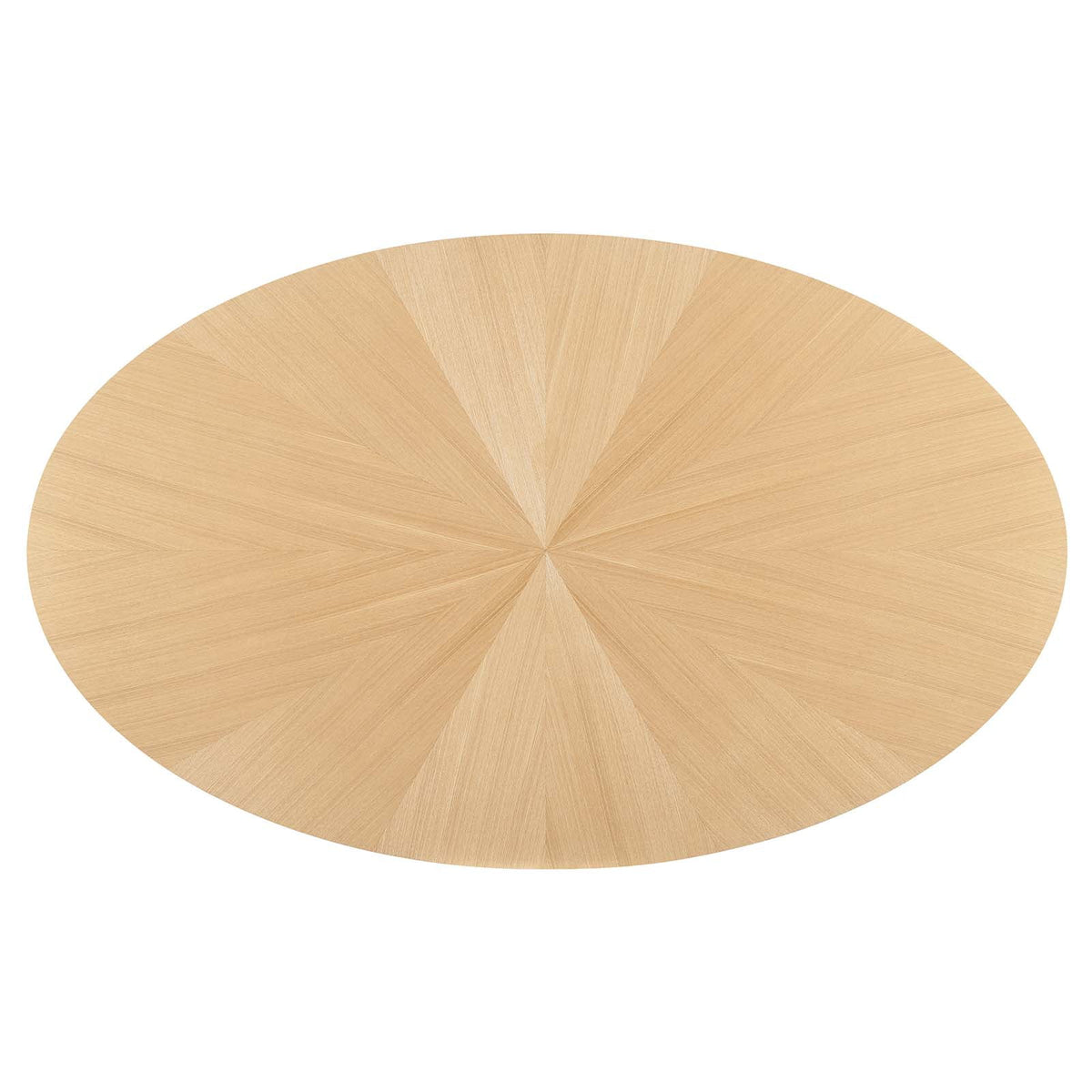 Oak Oval Wood Dining Table T566