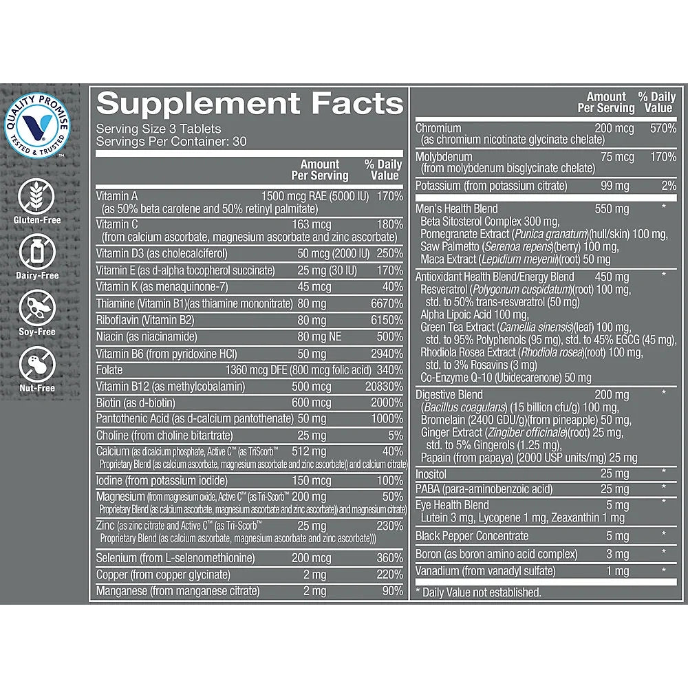 Gold Multivitamin 90 Tablets D835