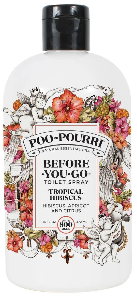 Toilet Spray Tropical Hibiscus Scent 16 Fl oz P353334