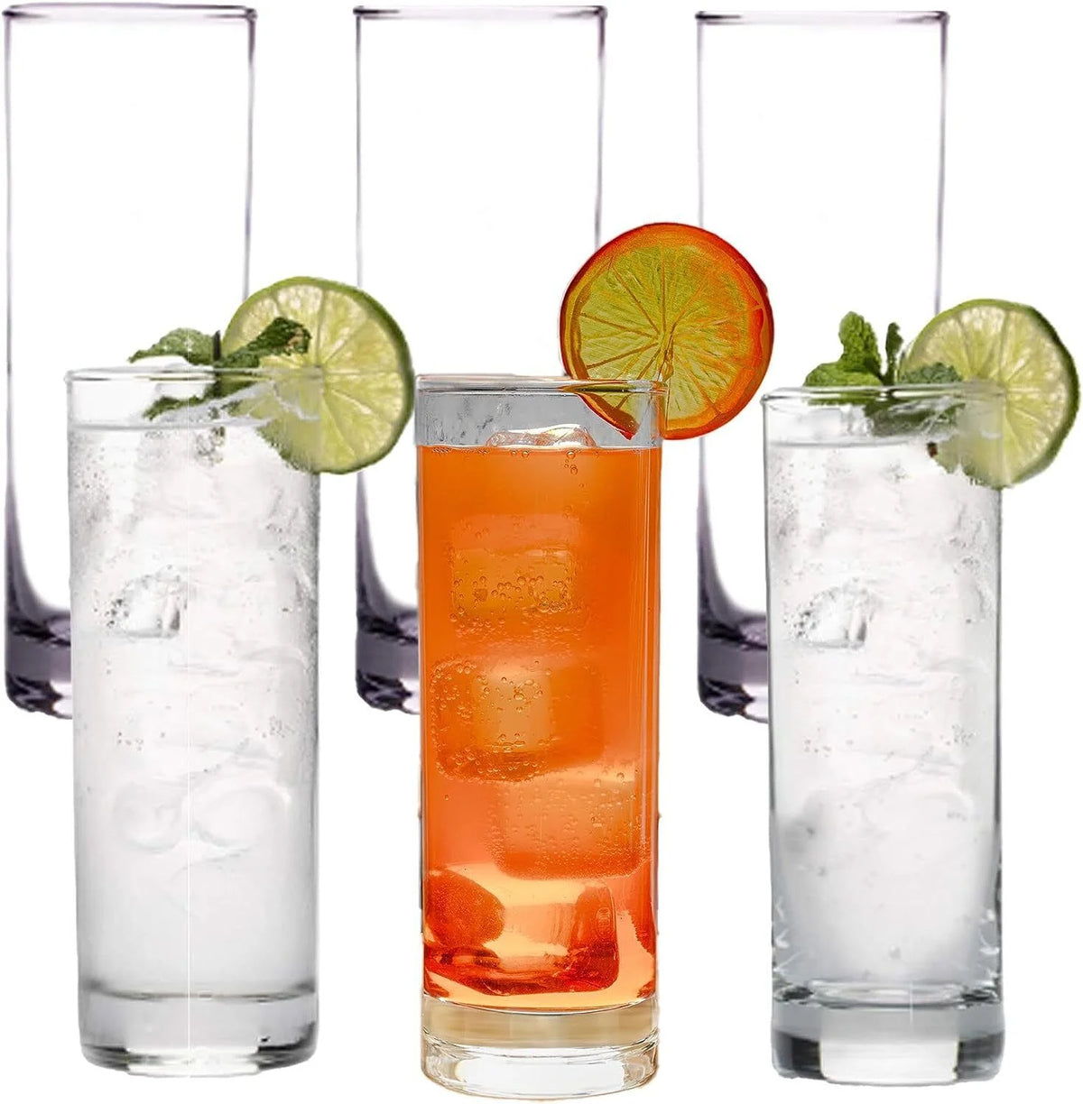 Highball Collins Glasses Set of 6 B170