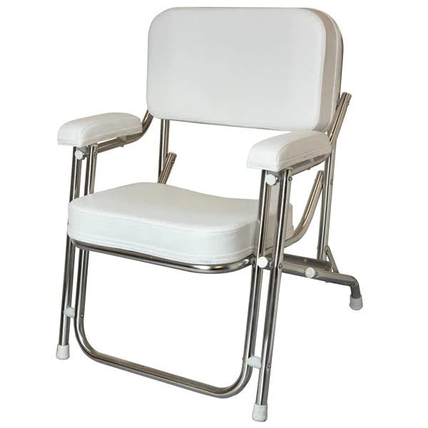 Stainless Steel Folding Deck Chair P824152