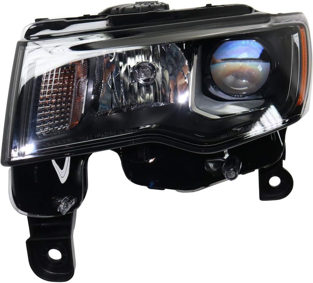 Jeep Grand Cherokee Passenger Side Halogen Headlight Assembly P968