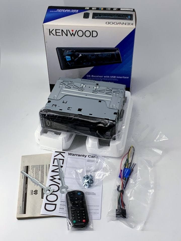 Single DIN In-Dash USB Aux Car Stereo Receiver G3260