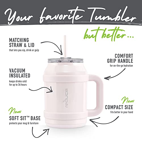 32 oz Insulated Stainless Steel Tumbler with Handle N50687