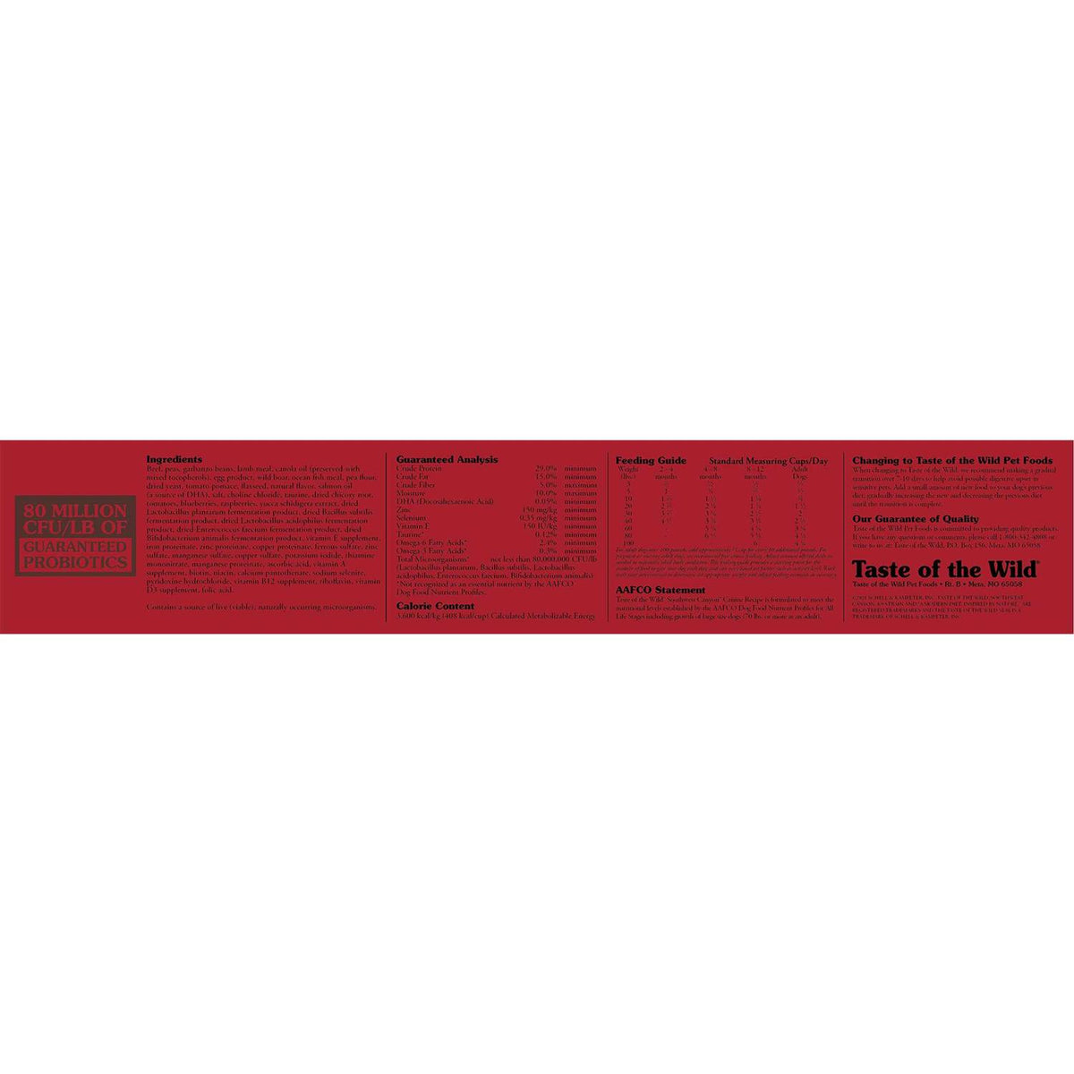 Southwest Canyon Dog Food I71623