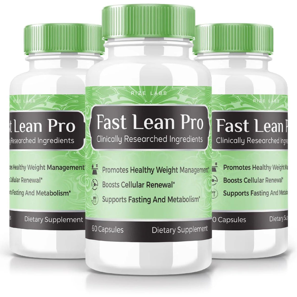 3 Pack 180 Capsules Dietary Supplement R1610