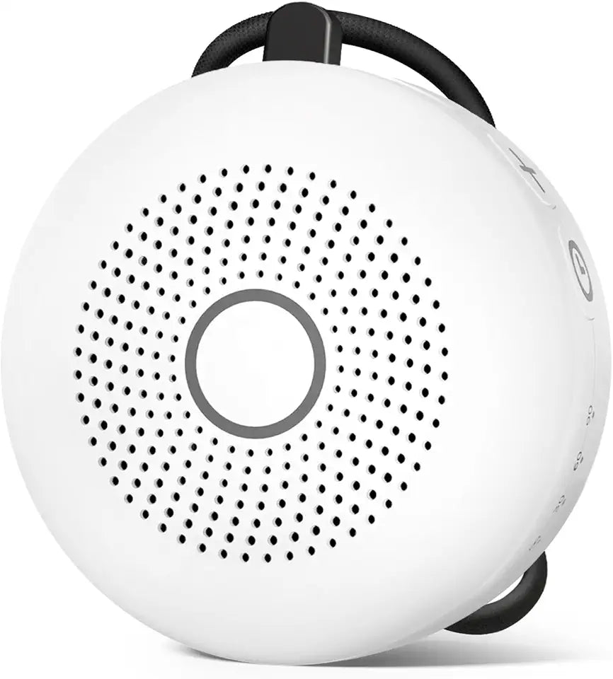Portable White Noise Machine 30 Soothing Sounds Rechargeable White M95248