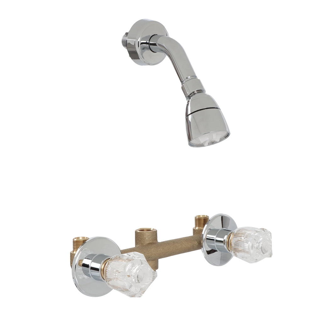 Concealed Shower Faucet 8in Shower System with Knobs K5758