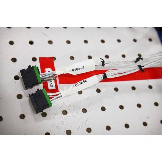 White Wire Marker Wire Sleeve X430872