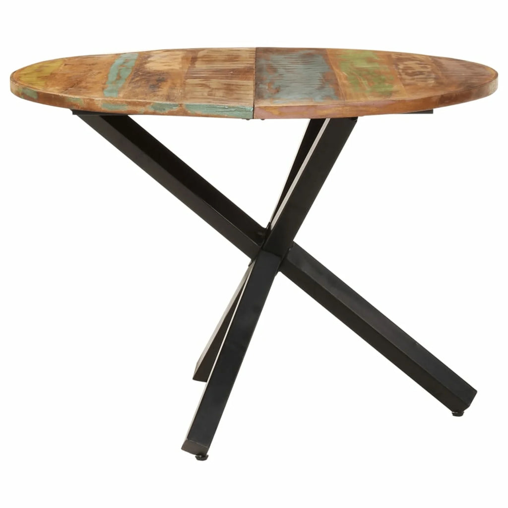 Round Solid Reclaimed Wood Dining Table I88888