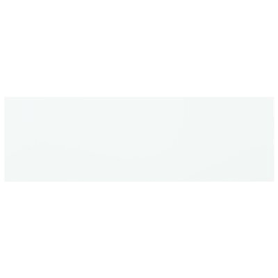 White Floating Bookcase, 8 Shelves L392