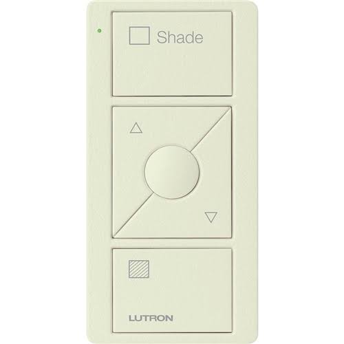 Wireless Control with Indicator LED, 3-Button with Raise/Lower and Shade Text Engraving W217284