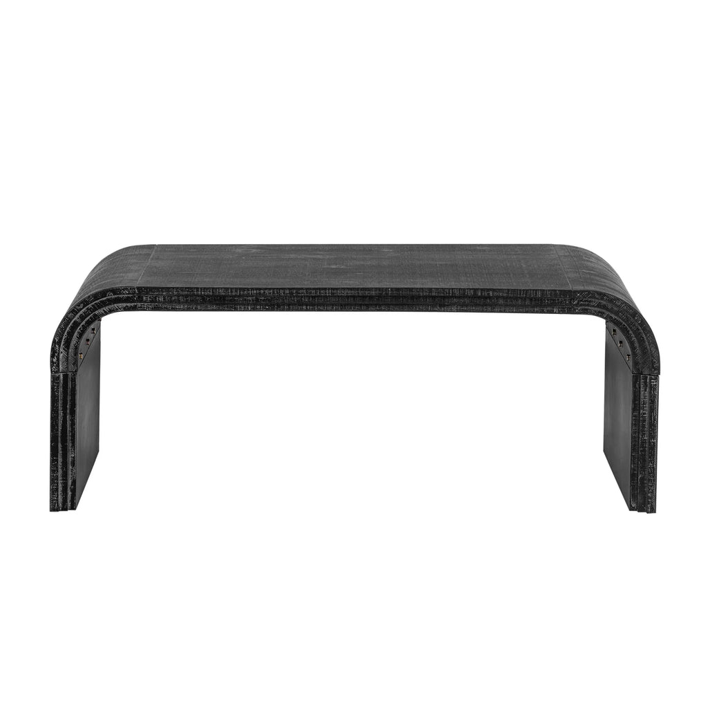 Antique Black Coffee Table O1251