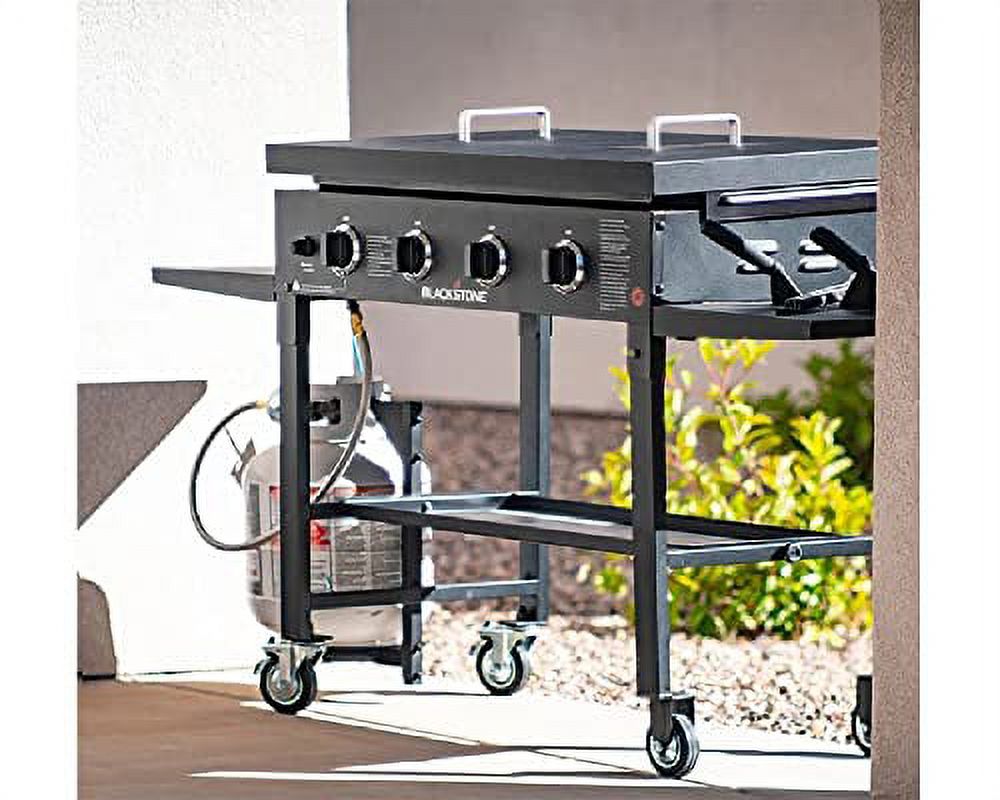 Blackstone 5004 Hard Top Lid with Handle Outdoor Cover Powder Coated Steel for 36 Inch Blackstone Griddle C275955