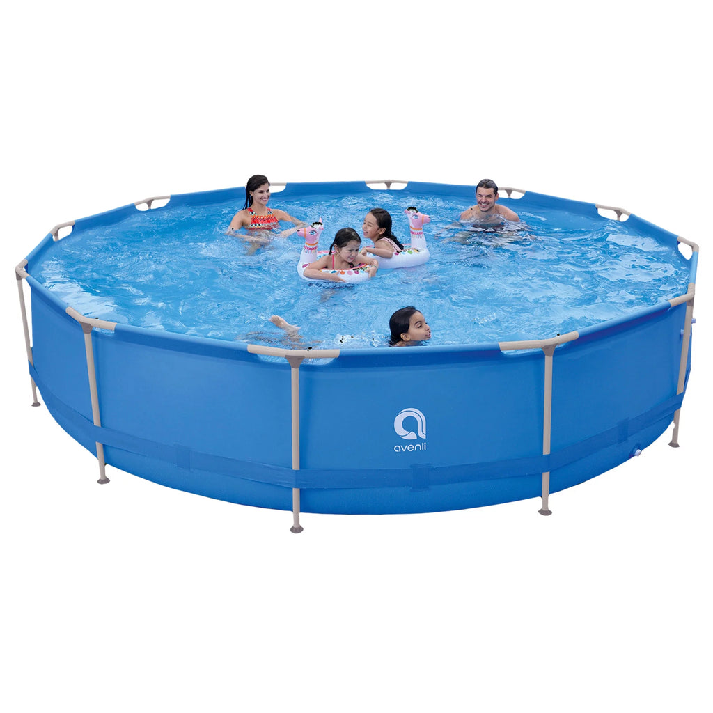 15 Foot x 36 Inch Steel Frame Above Ground Swimming Pool C311