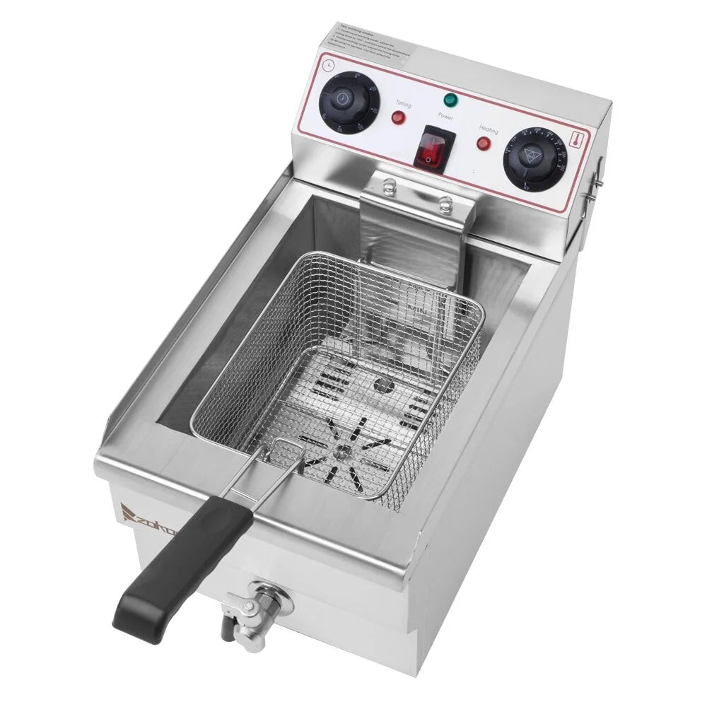 24.9QT Stainless Steel Deep Fryer X18713