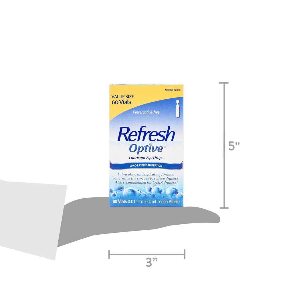 60 Count 0.4 ml Lubricant Eye Drops C790