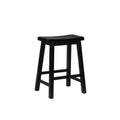 Antique Black Counter Stool J9859