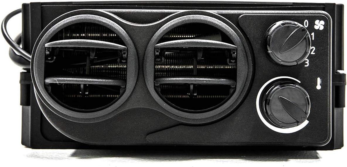 Cab Heater with Built-in Shutoff Valve and Adjustable Vents B514