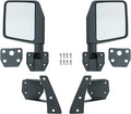 Side View Mirrors with A Pillar Post Relocation Brackets Pair Kit O145184