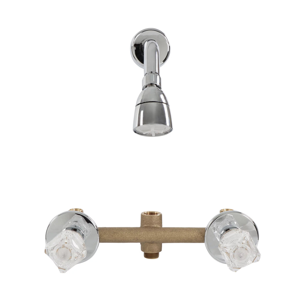 Concealed Shower Faucet 8in Shower System with Knobs K5758