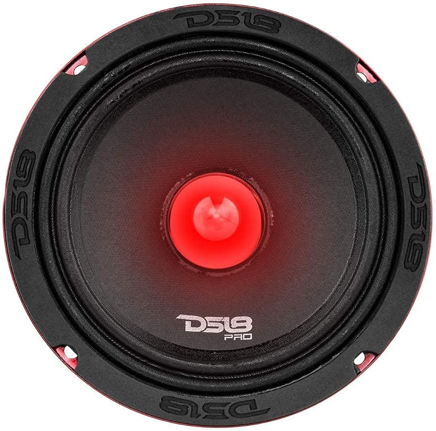 6.5 Midrange Car Speakers 4 Ohms 500W Max F957264
