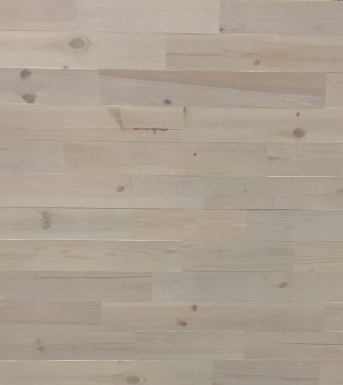 Pine Wooden Wall Planks Peel and Stick 4 Wide 10 Sq. Ft Pebble Pack of 2 R674