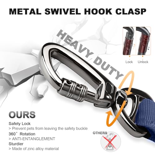 Camo Military Dog Collar and Bungee Leash Set with Metal Buckle Y64345