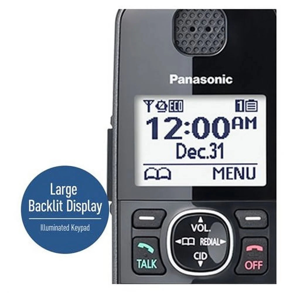 Black Cordless Phone C1197