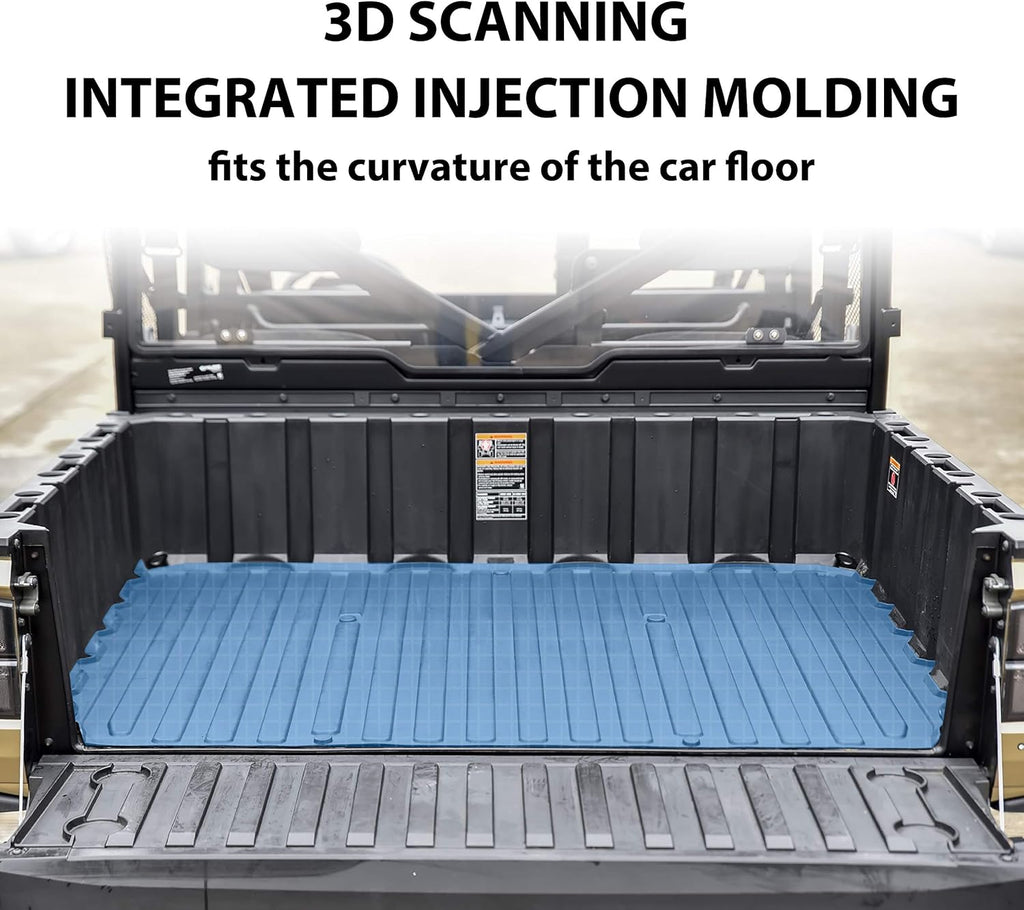 Rubber Bed Mat Liner for Polaris Ranger XP 1000 Crew N12987