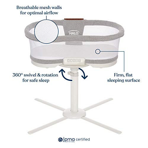 Grey Baby Bassinet I72099