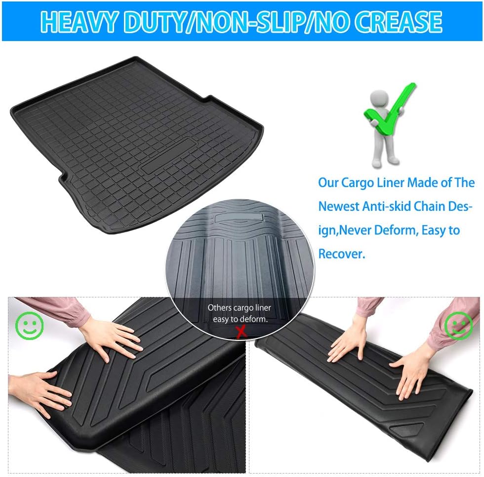 Custom Fit Cargo Liner Trunk Mat Pack of 2 X677301