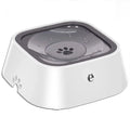35OZ No-Spill Slow Water Feeder Dog Bowl GREY H4569