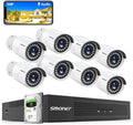8CH 5MP PoE CCTV Camera Security System with 3TB Hard Drive Q8880