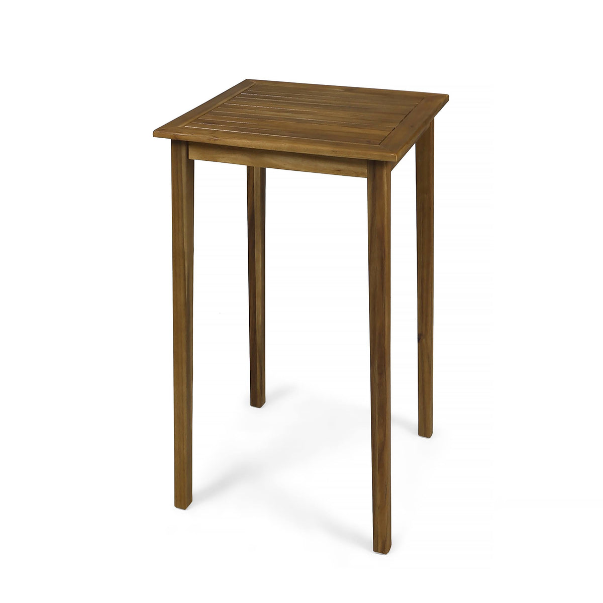 Acacia Wood Square Bar Table O4169