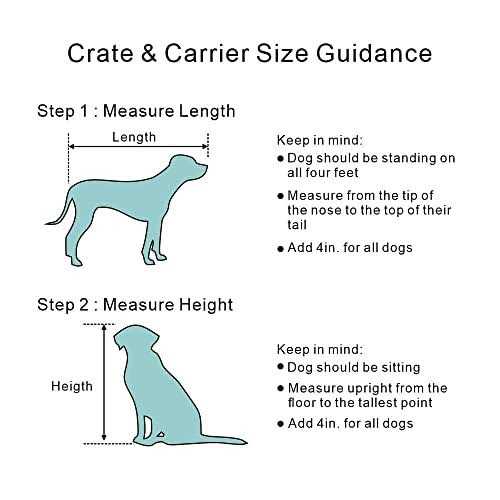 Furniture Style Dog Crate with Tray Q212655