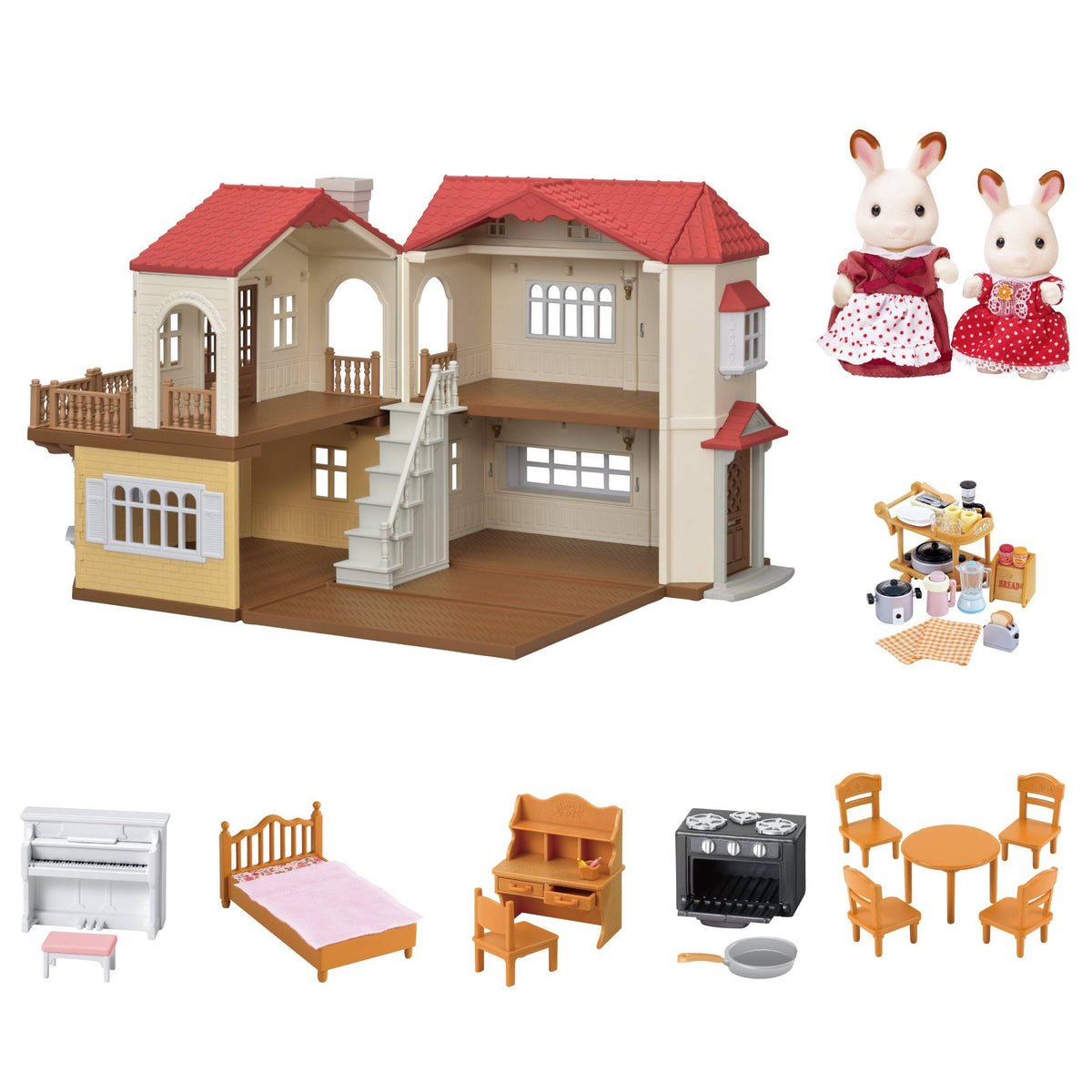 Red Roof Country Home Gift Set S63978