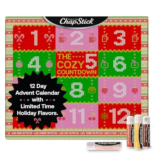 12-Pack Lip Balm Gift Set, 0.15 Oz Ea V455858