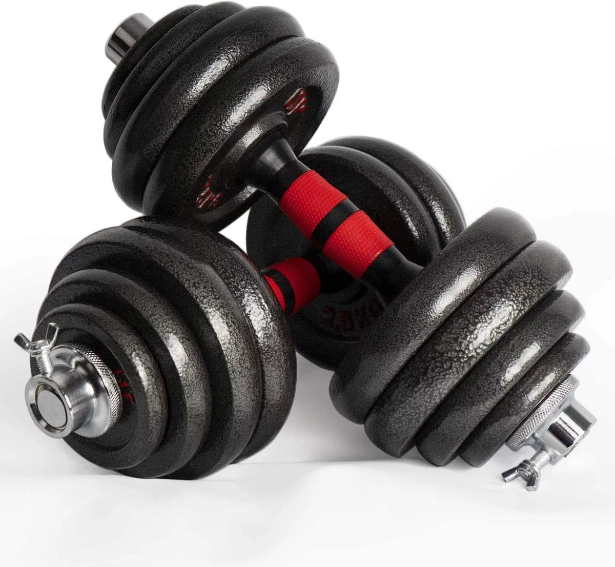 Adjustable Dumbbell Set 10-66 lbs with Weight Plates N862