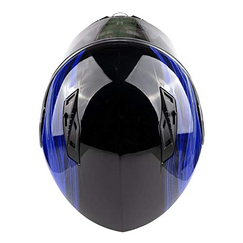 Adult Modular Motorcycle Helmet DOT Full Face Flip-up X8671