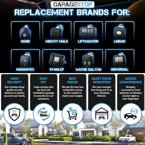 Universal Garage Door Opener Remote K720