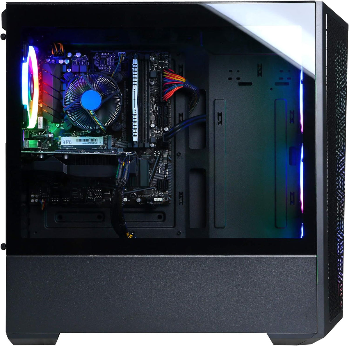 Intel Core i5-13400F 2.5GHz GeForce RTX 4060 8GB 16GB DDR5 2TB NVMe SSD Windows 11 Home Black Gaming PC Q377