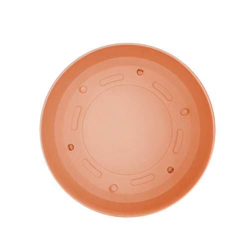 12-in Round Resin Planter with Saucer V2815
