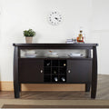 Dark Espresso Buffet Table Q712